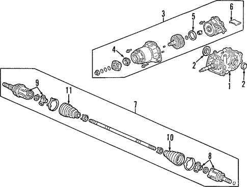 2001 honda crv parts diagram