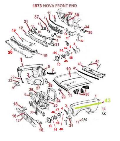 front end car parts diagram