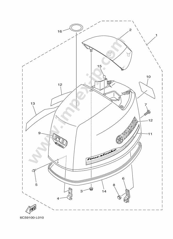 yamaha part diagram