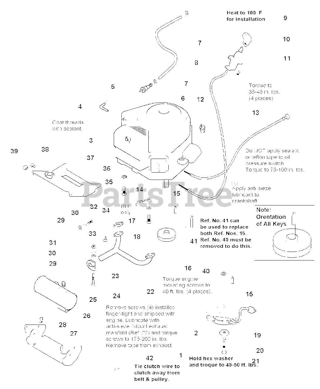 briggs and stratton 17.5 hp engine parts diagram