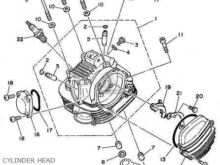 yamaha bolt parts diagram