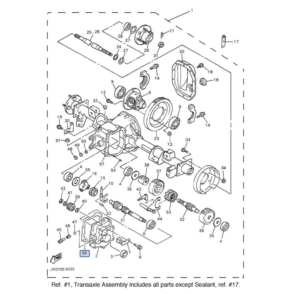 yamaha g29 golf cart parts diagram