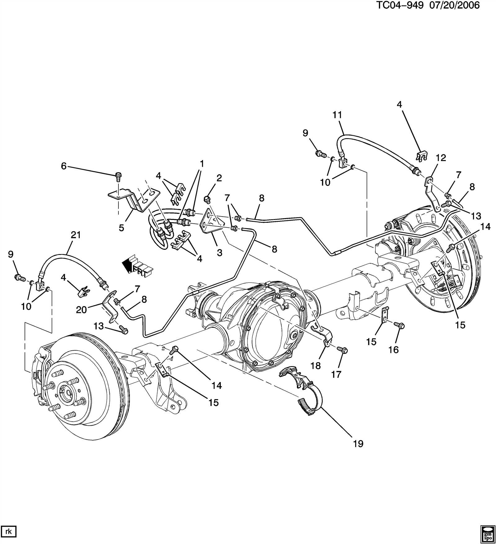 2007 cadillac escalade parts diagram