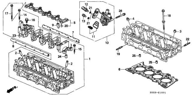 97 honda civic parts diagram