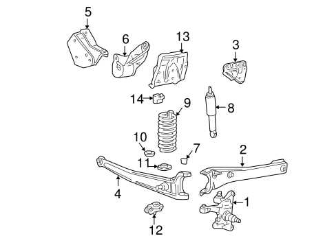 ford f350 front suspension parts diagram