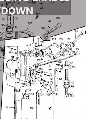 bridgeport series 2 parts diagram