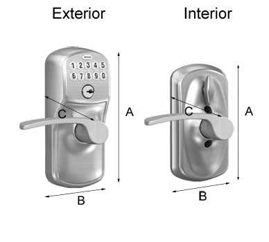 schlage fe595 parts diagram