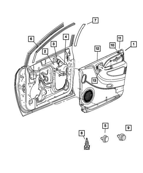 2007 dodge grand caravan parts diagram