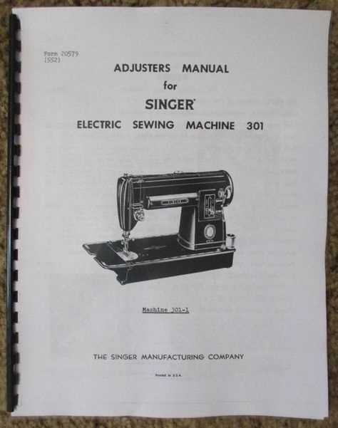 singer 301a parts diagram