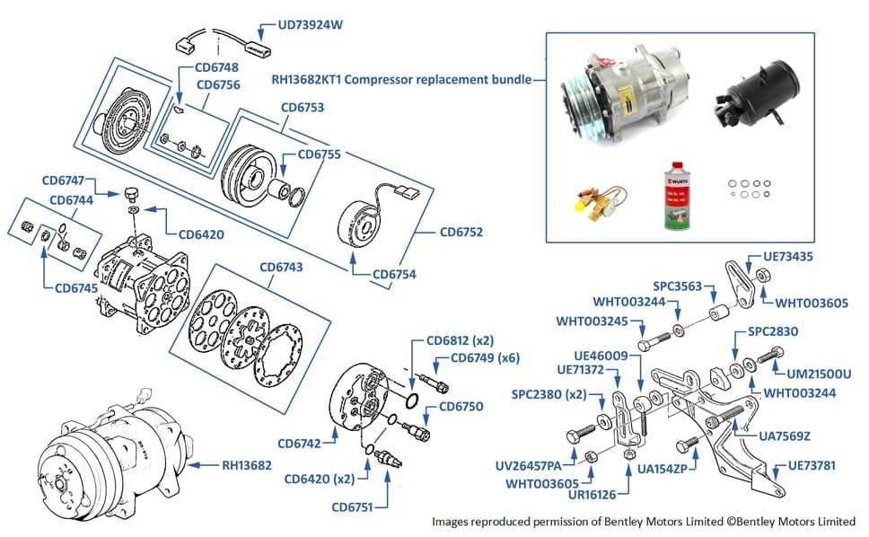 ac system parts diagram