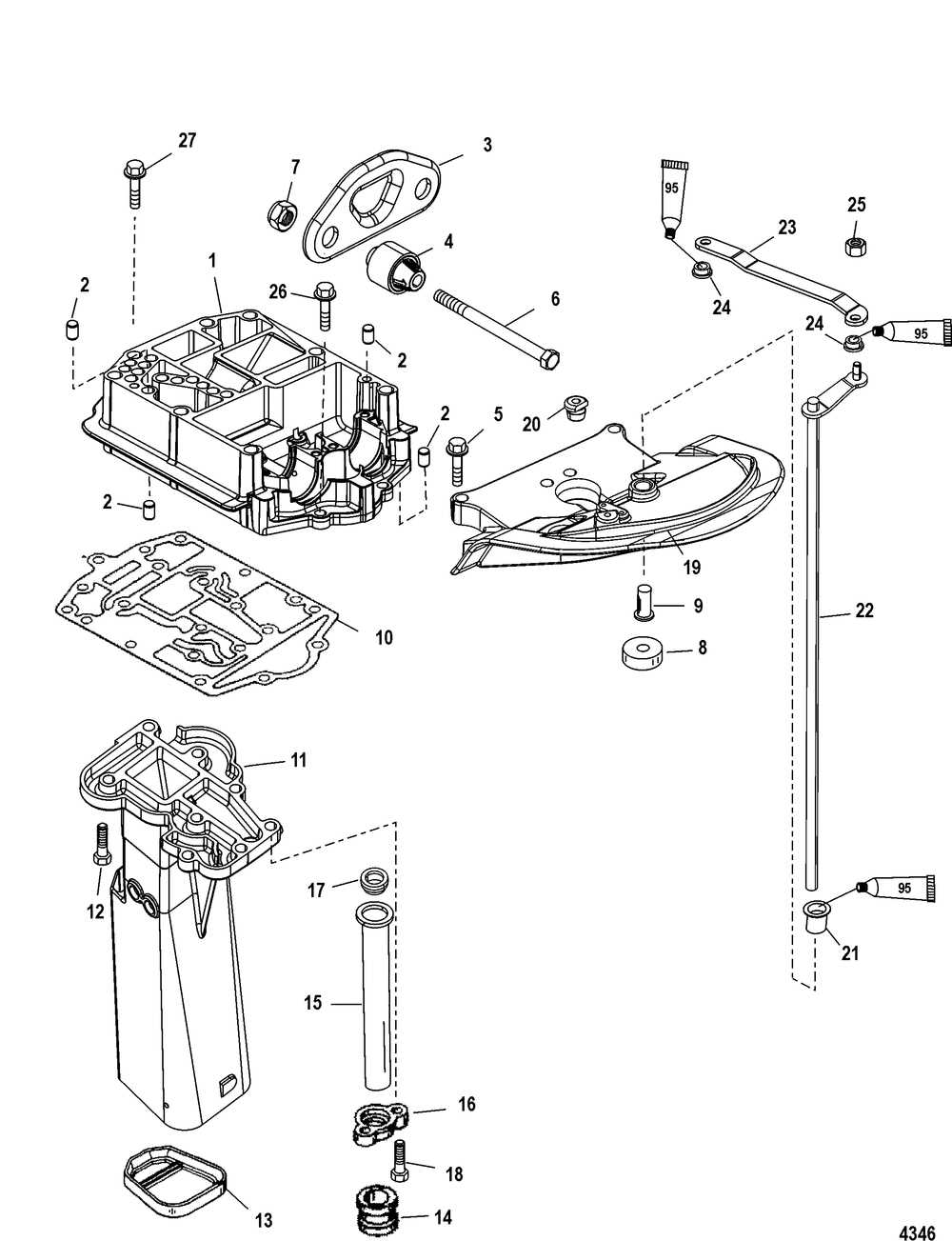 mercury 115 outboard parts diagram