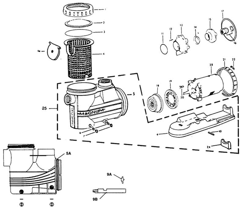 jacuzzi sand filter parts diagram