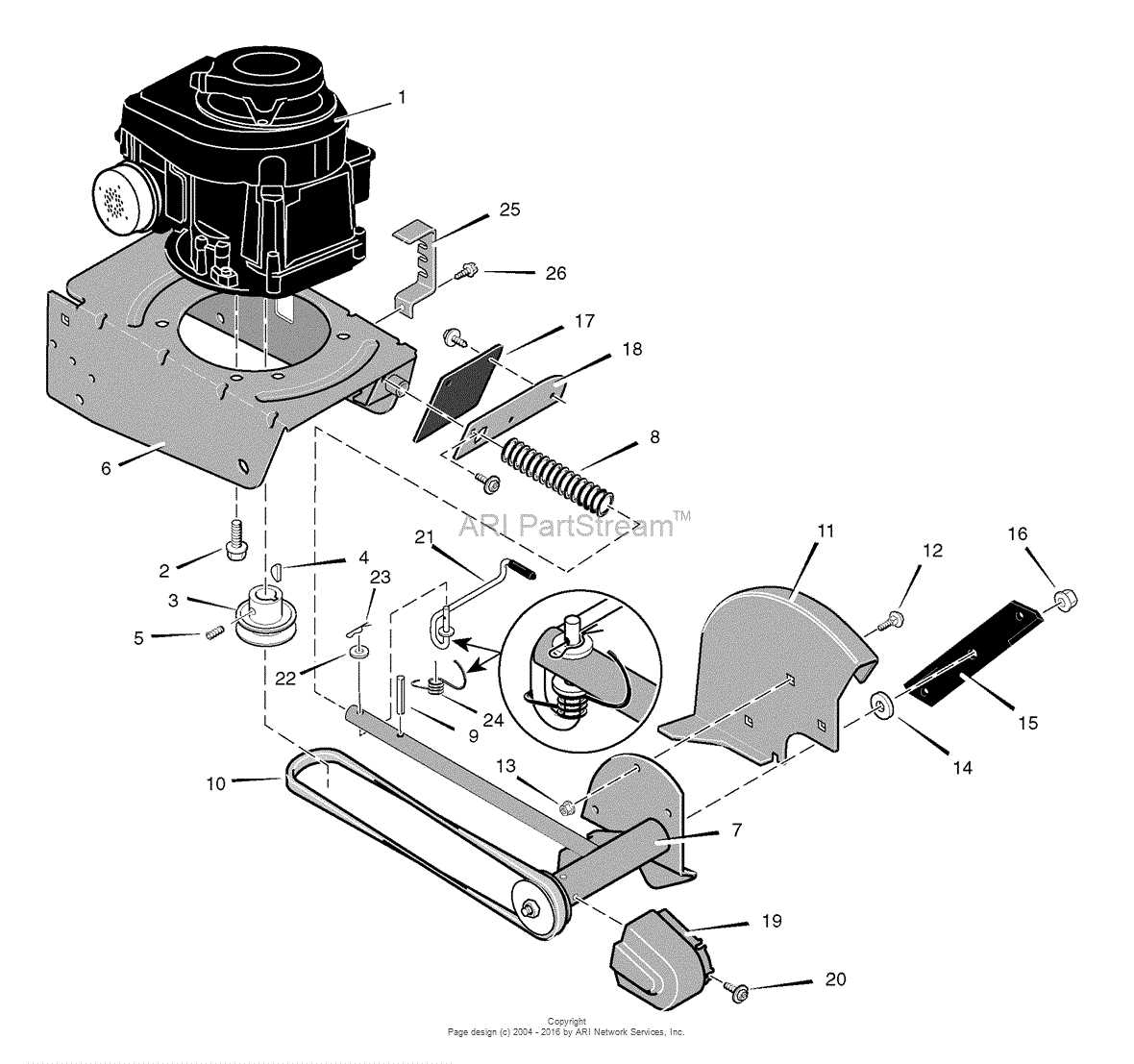 craftsman edger parts diagram