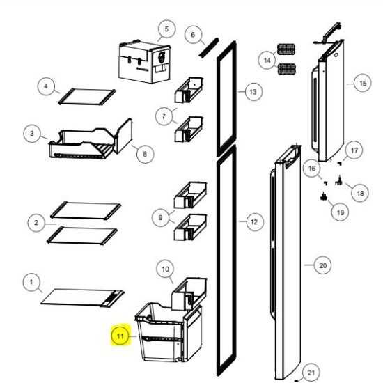 haier mini fridge parts diagram