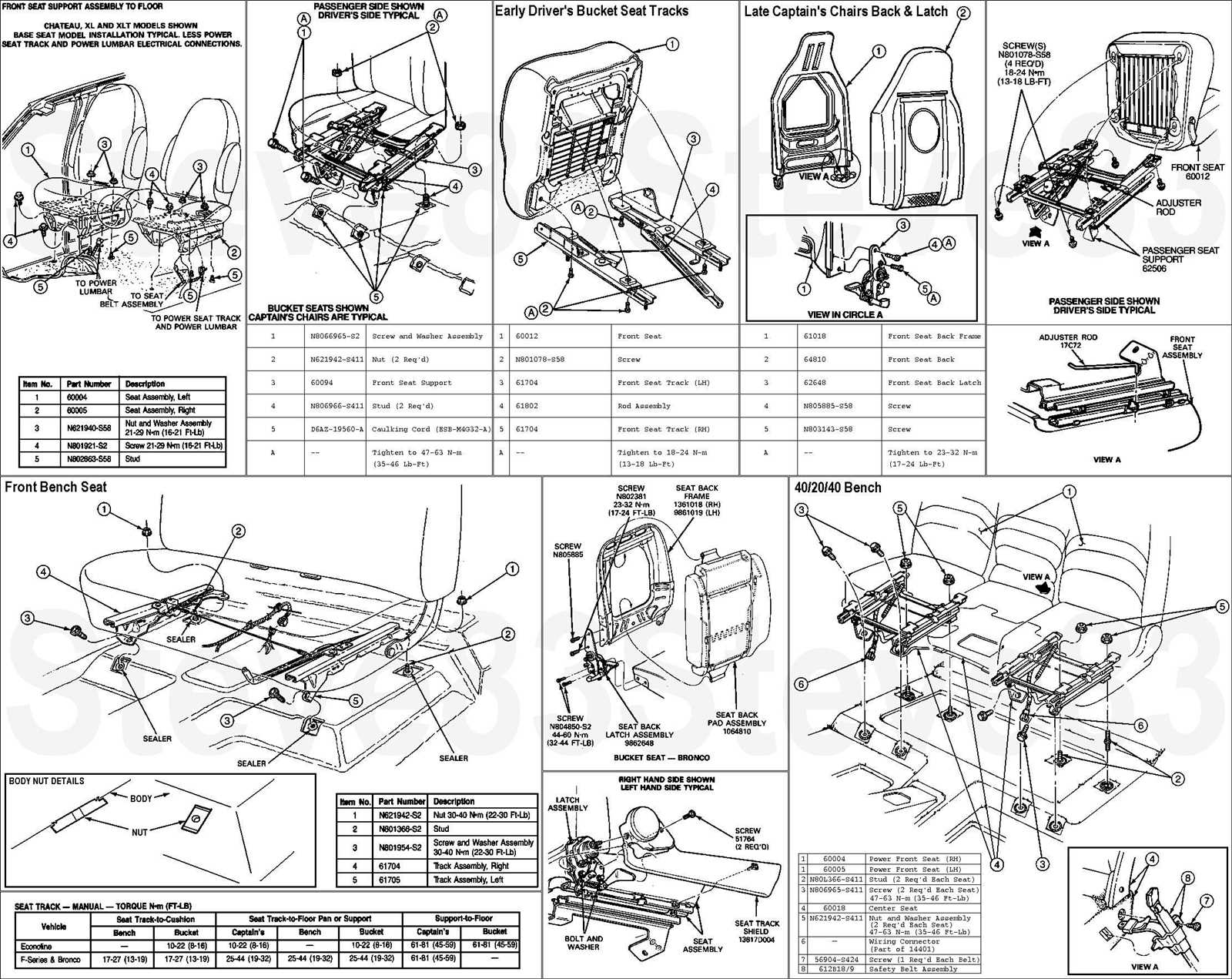 1996 ford f150 parts diagram