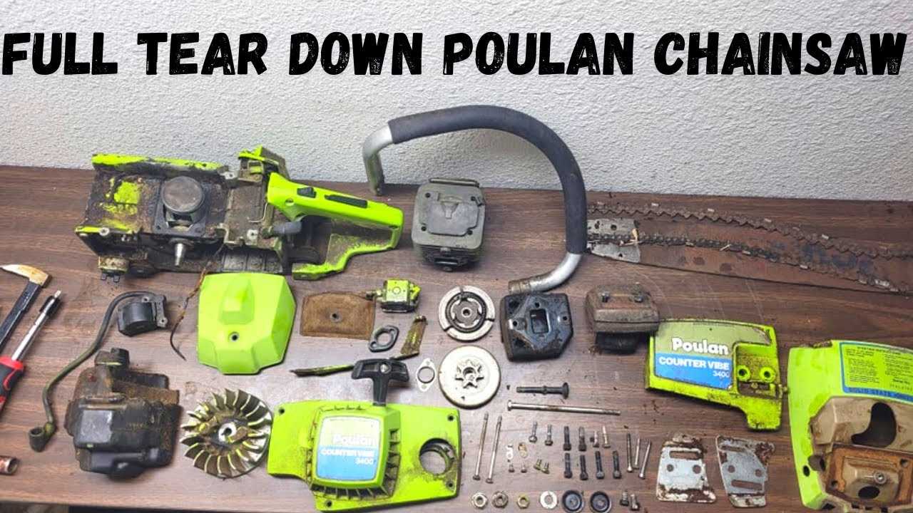 poulan super 250a parts diagram