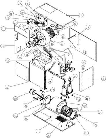 miller furnace parts diagram