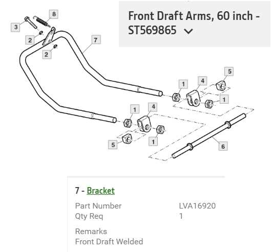 john deere deck parts diagram