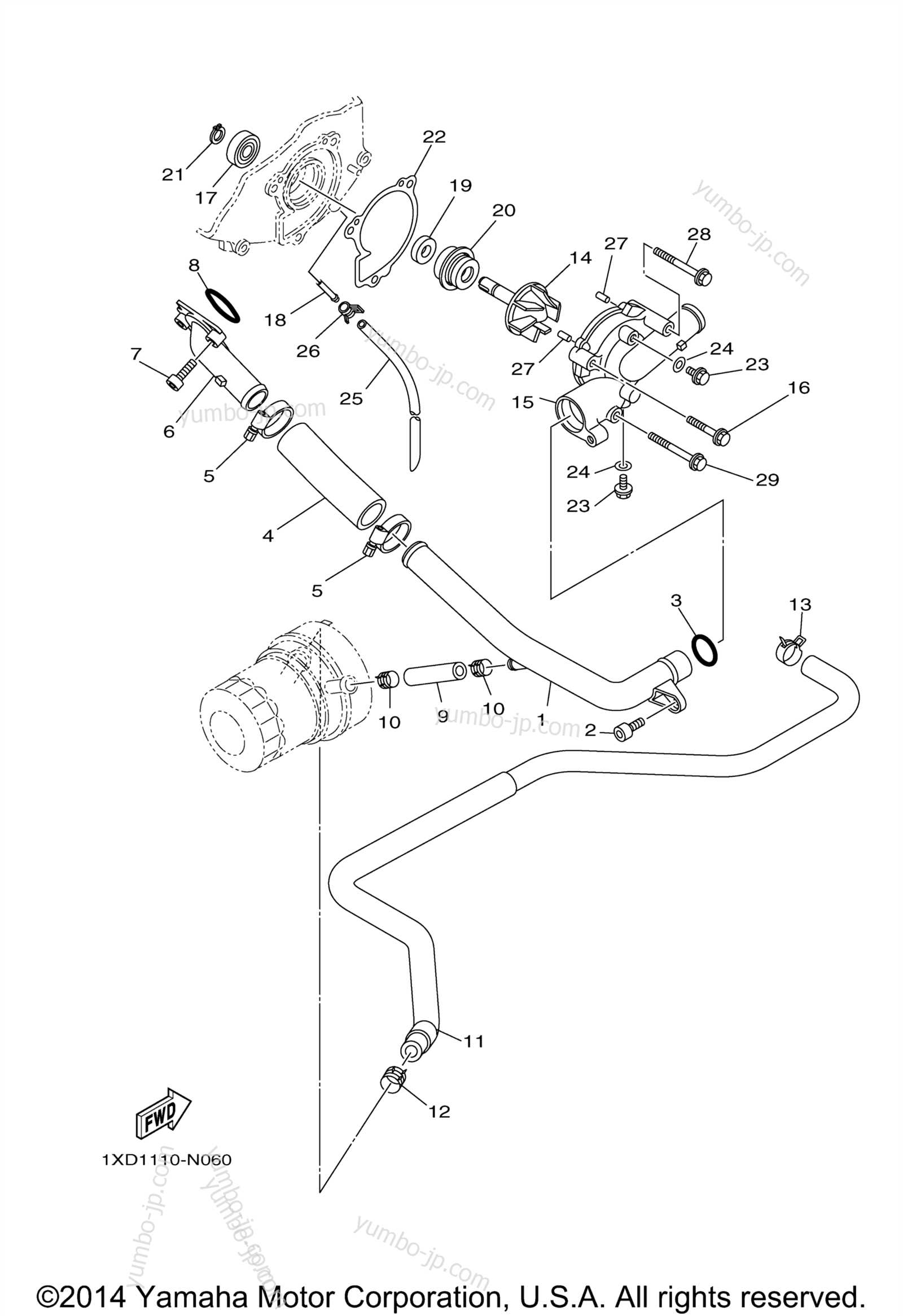 yamaha viking parts diagram