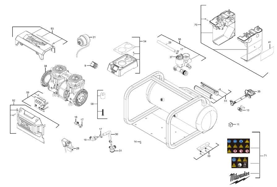 coleman generator parts diagram