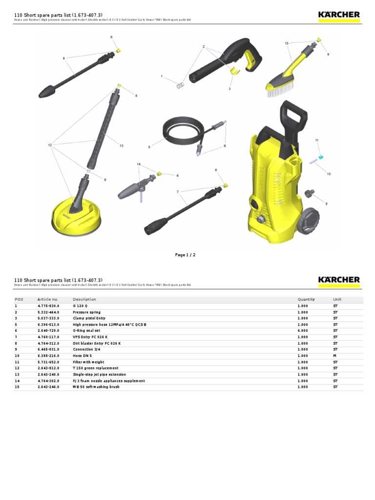 karcher k2 compact parts diagram