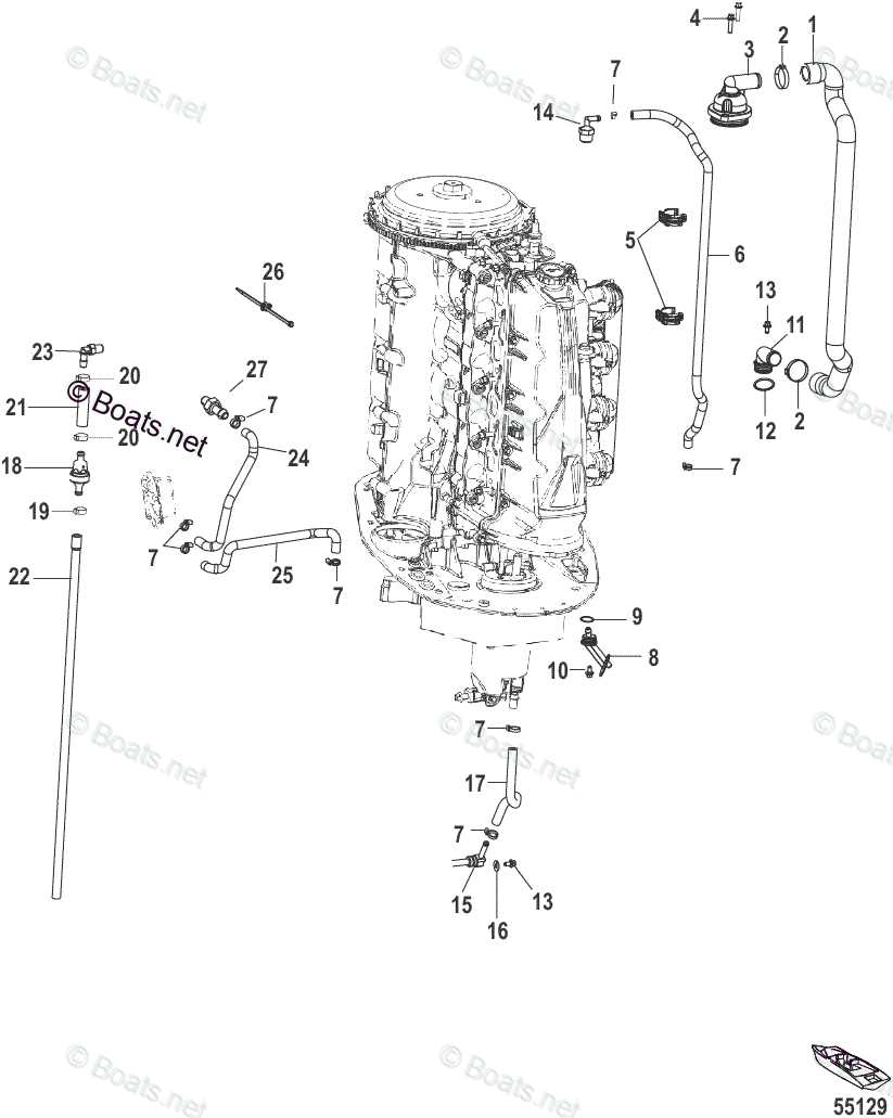 mercury 90 hp parts diagram