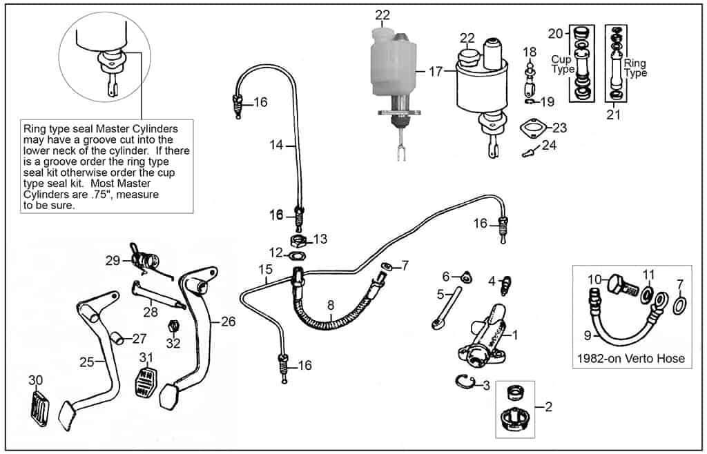 motorcycle clutch parts diagram