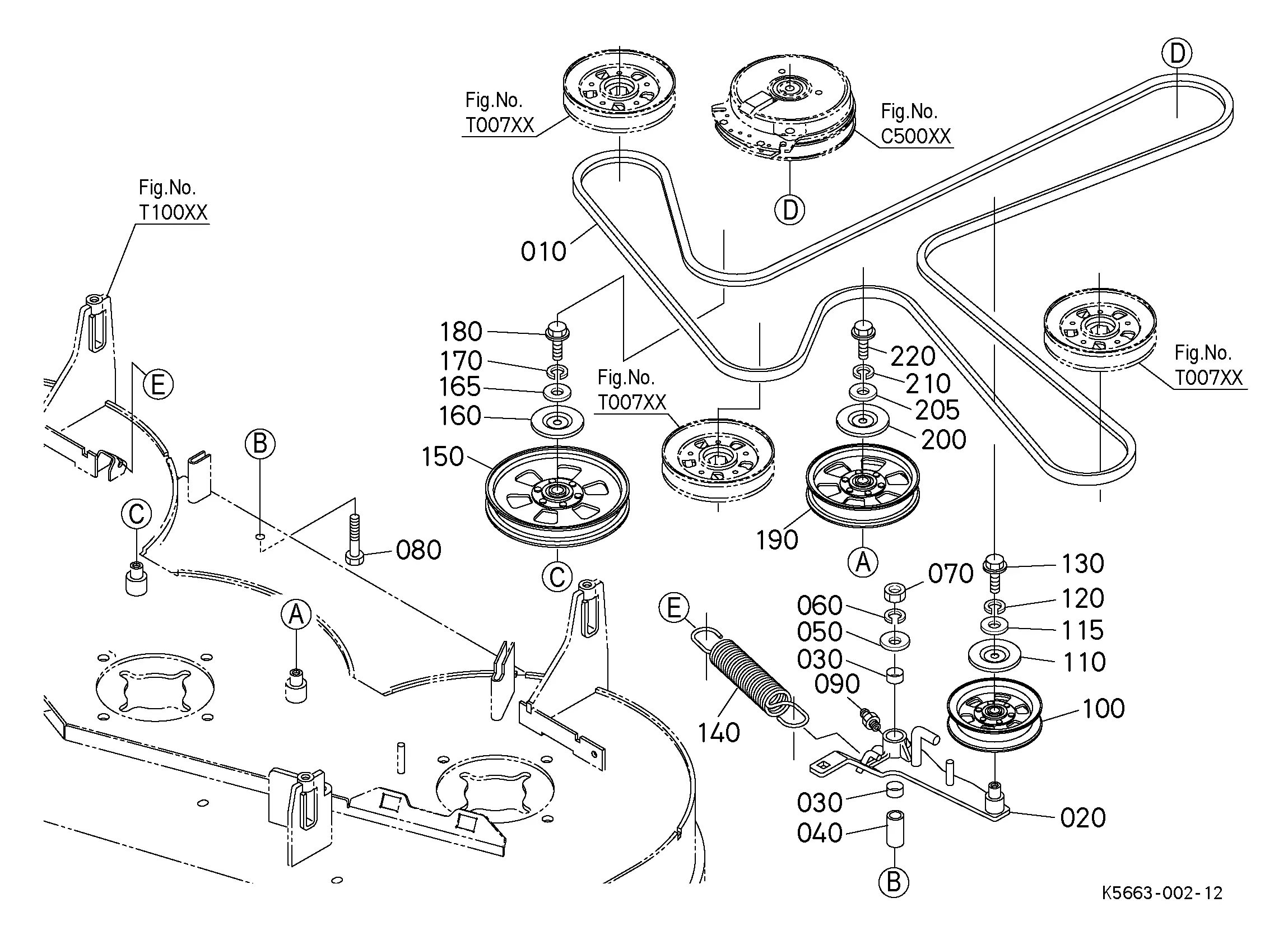 kubota z726x parts diagram