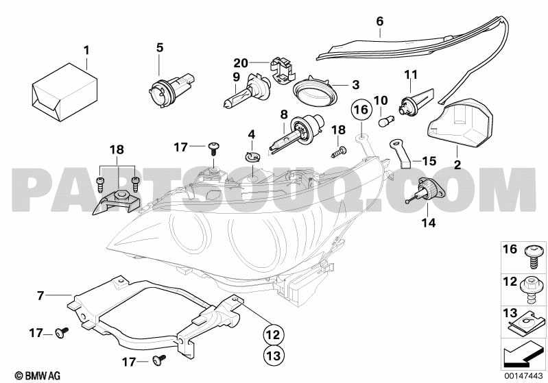 bmw e60 parts diagram
