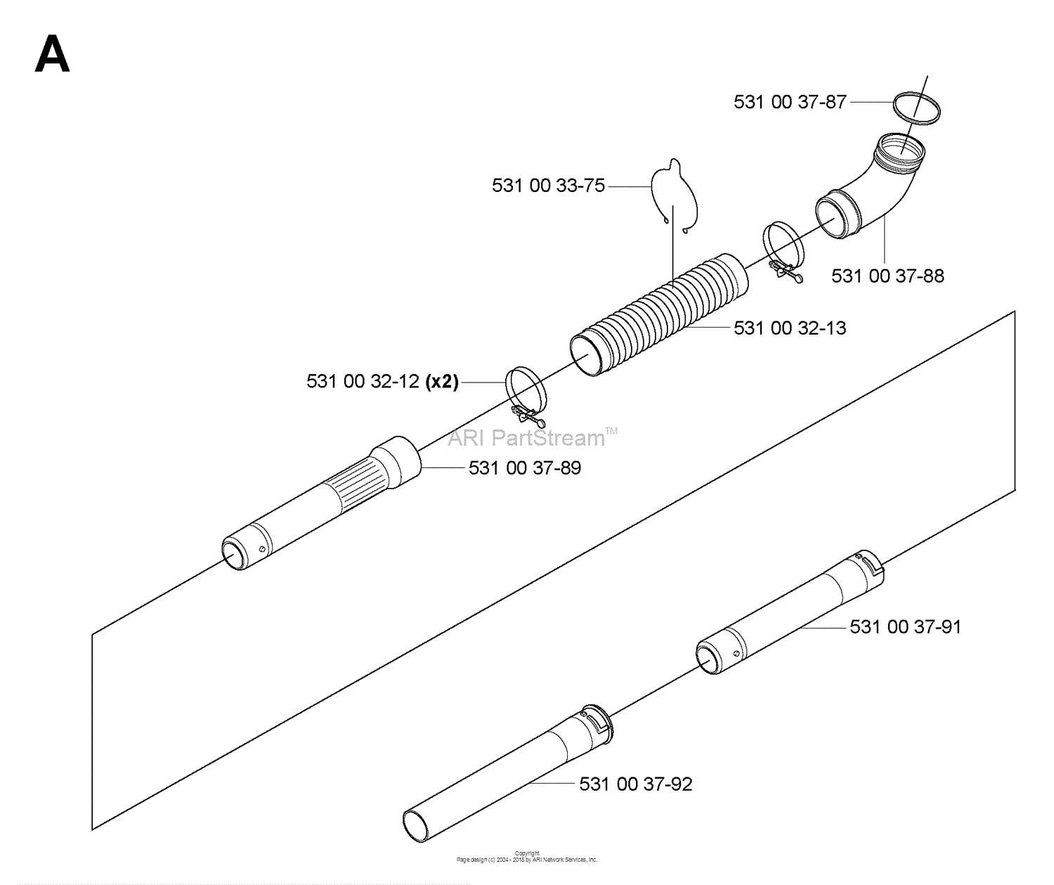 husqvarna 125bt parts diagram