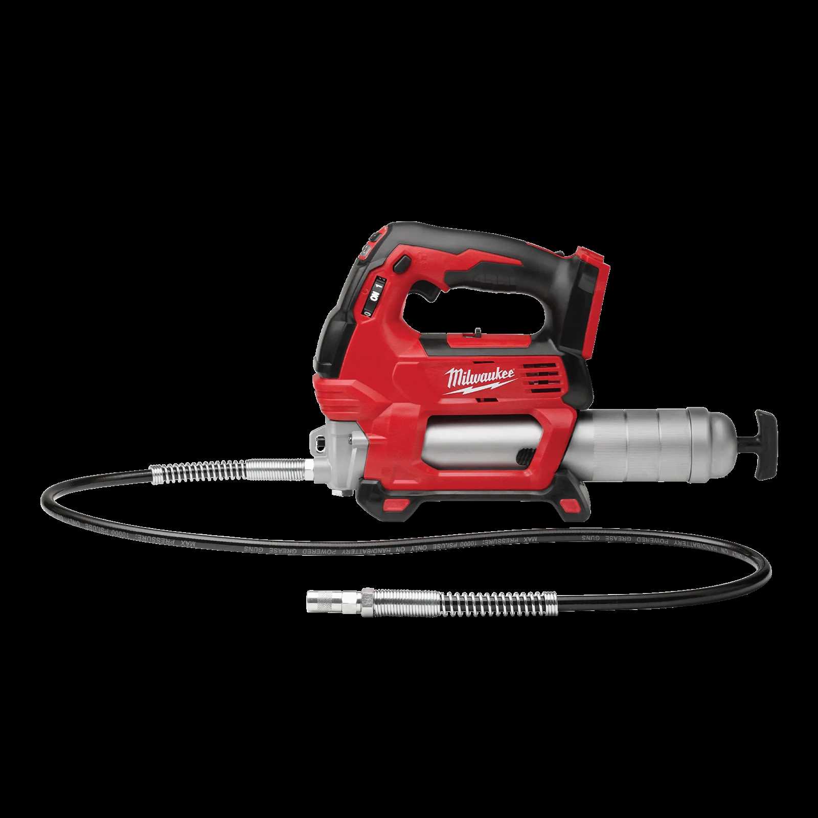 milwaukee m18 grease gun parts diagram