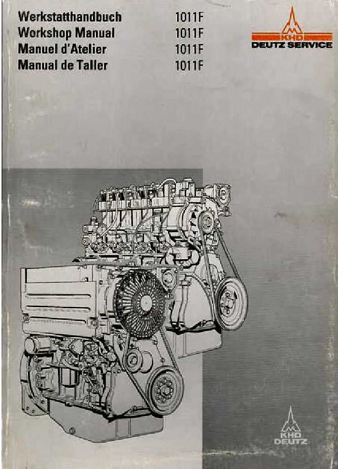 deutz engine parts diagram