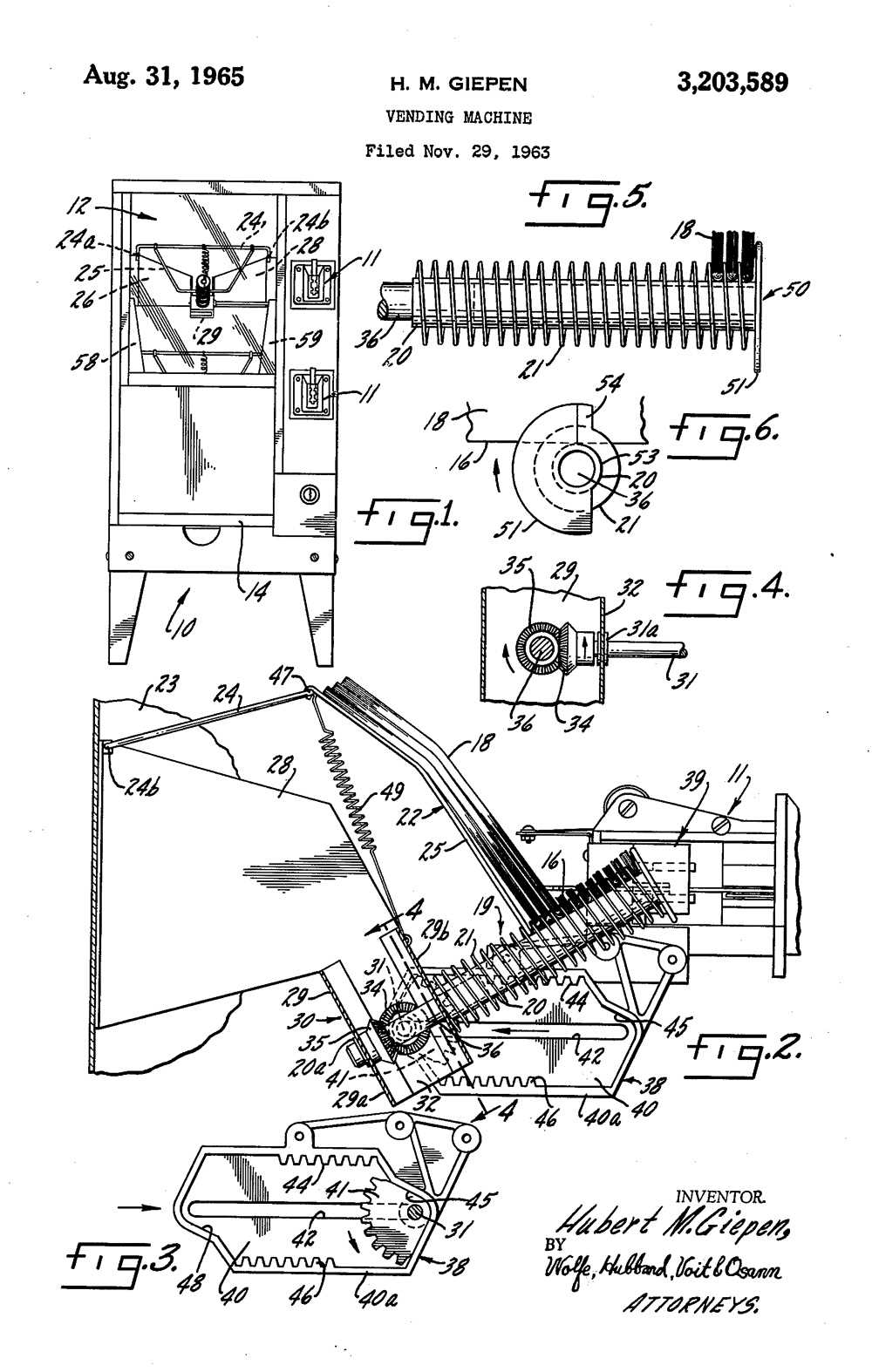 vending machine parts diagram