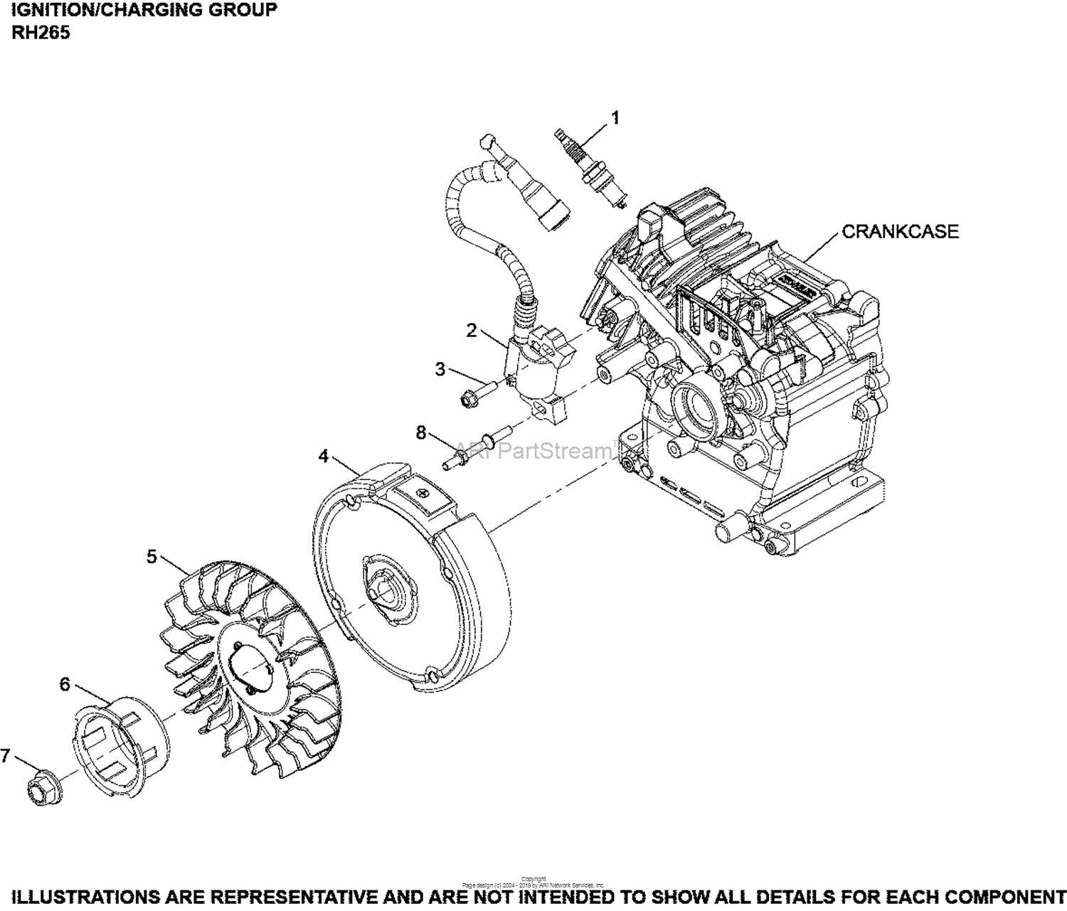 rh265 parts diagram