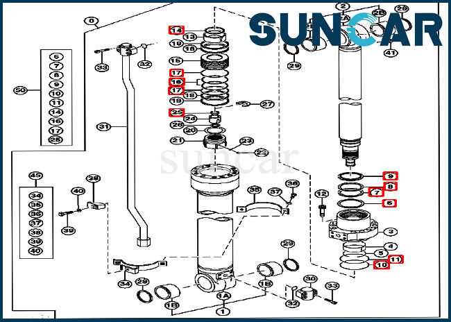 john deere 210 parts diagram