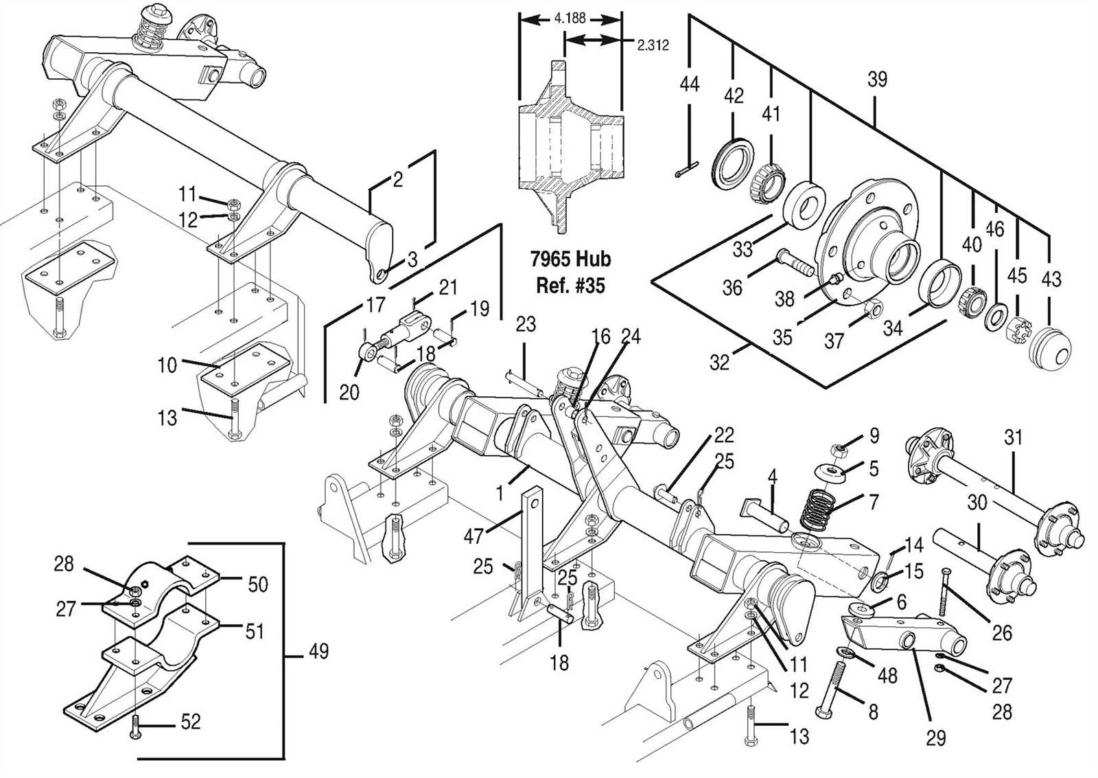 peerless transaxle parts diagram