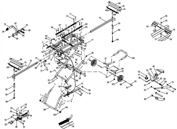 dewalt 12 inch miter saw parts diagram