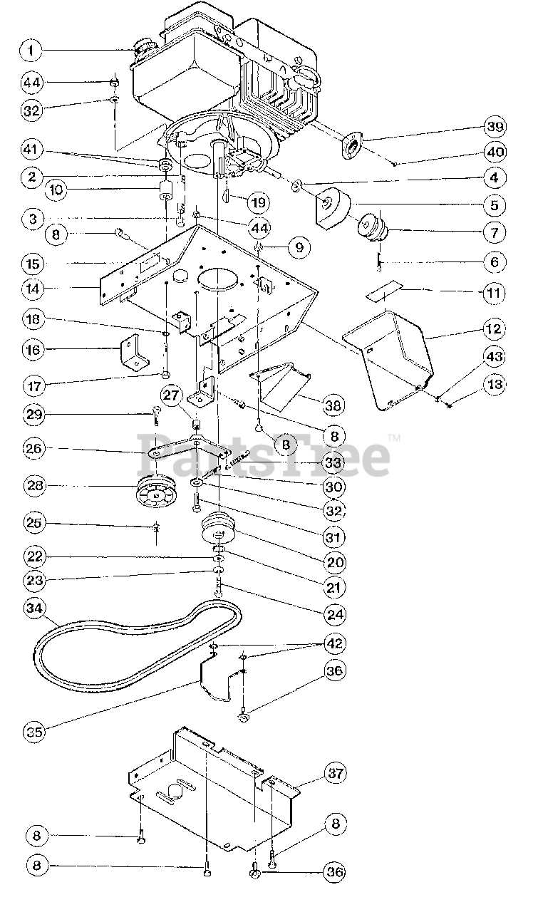 sickle bar mower parts diagram