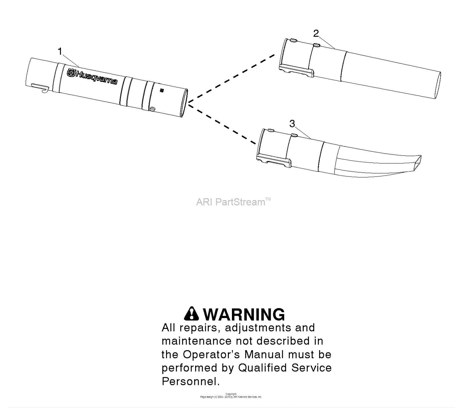 husqvarna leaf blower parts diagram