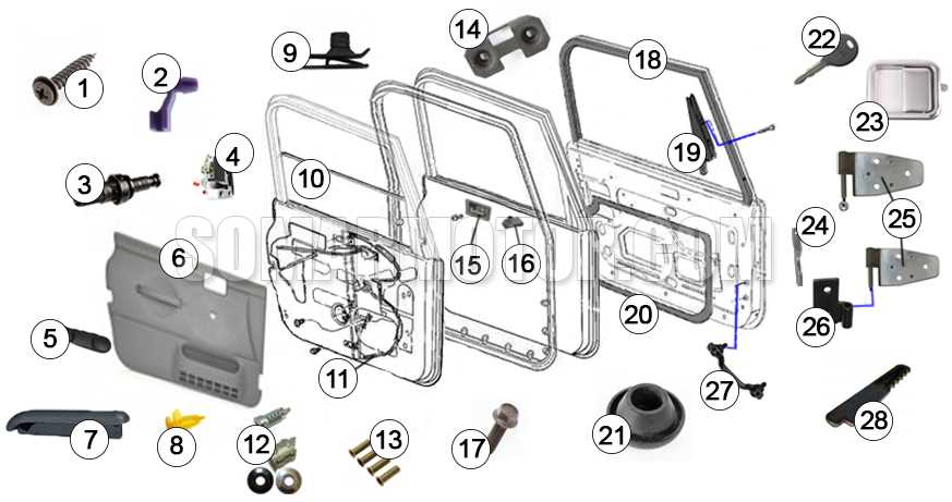 2004 jeep wrangler parts diagram