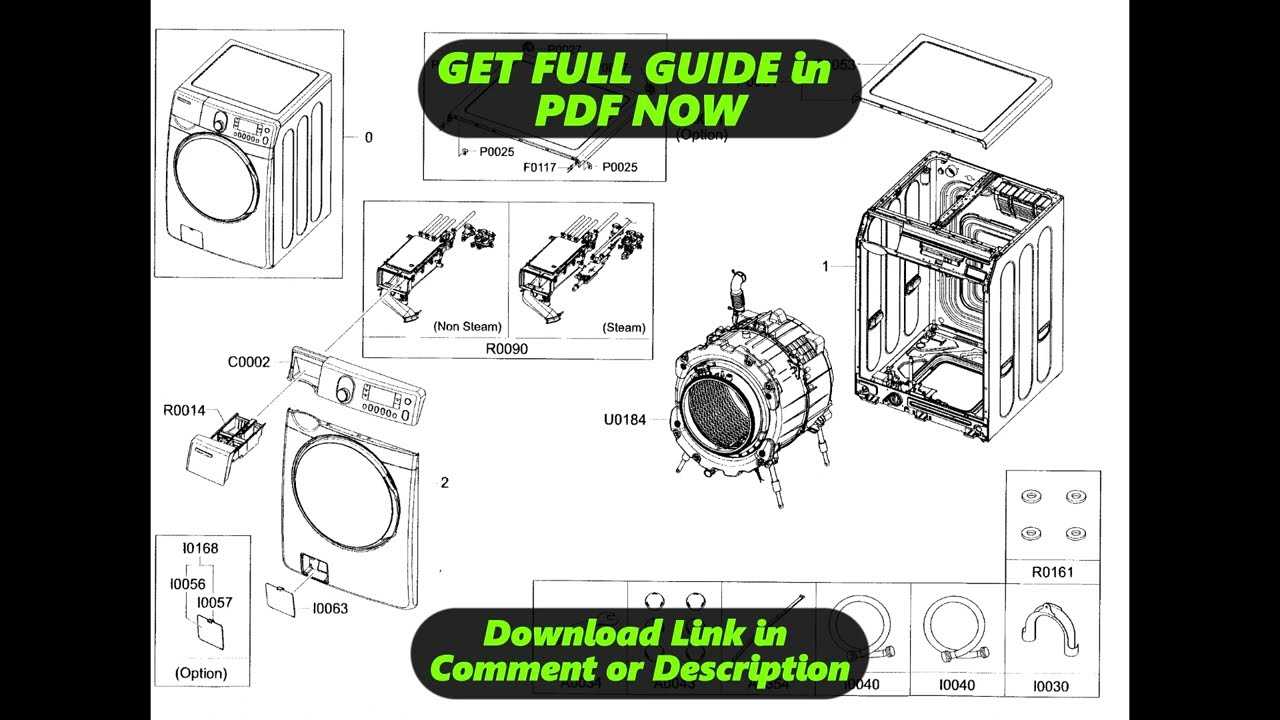 samsung top load washing machine parts diagram