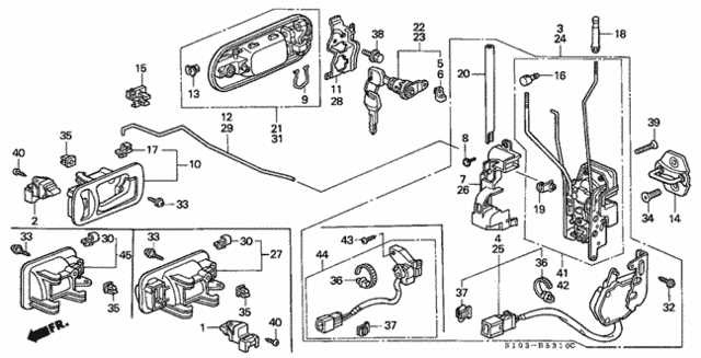 1997 honda crv parts diagram