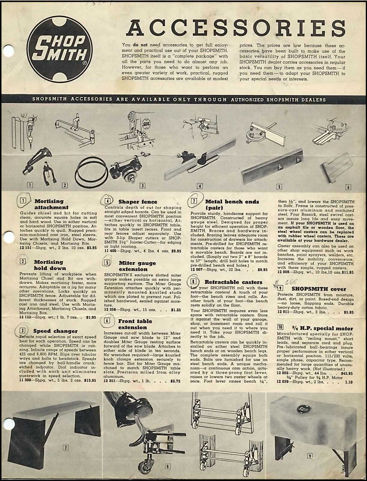 shopsmith parts diagram