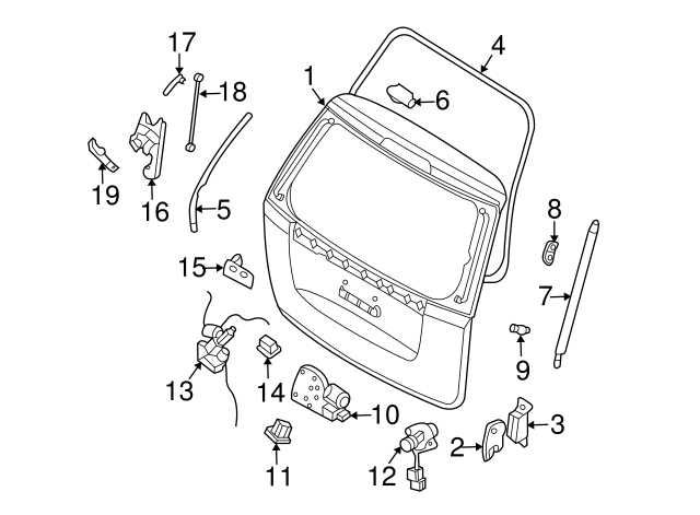 kia sedona parts diagram