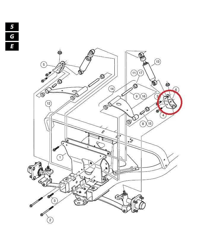 parts of a golf club diagram