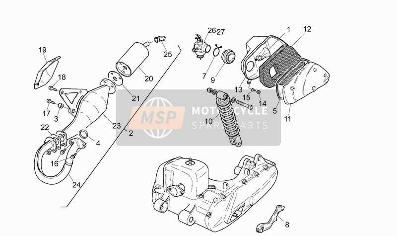 aprilia sr 50 parts diagram