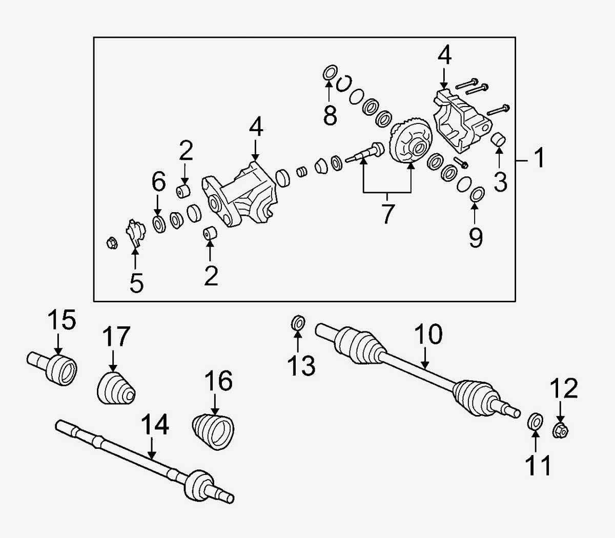 pontiac parts diagram