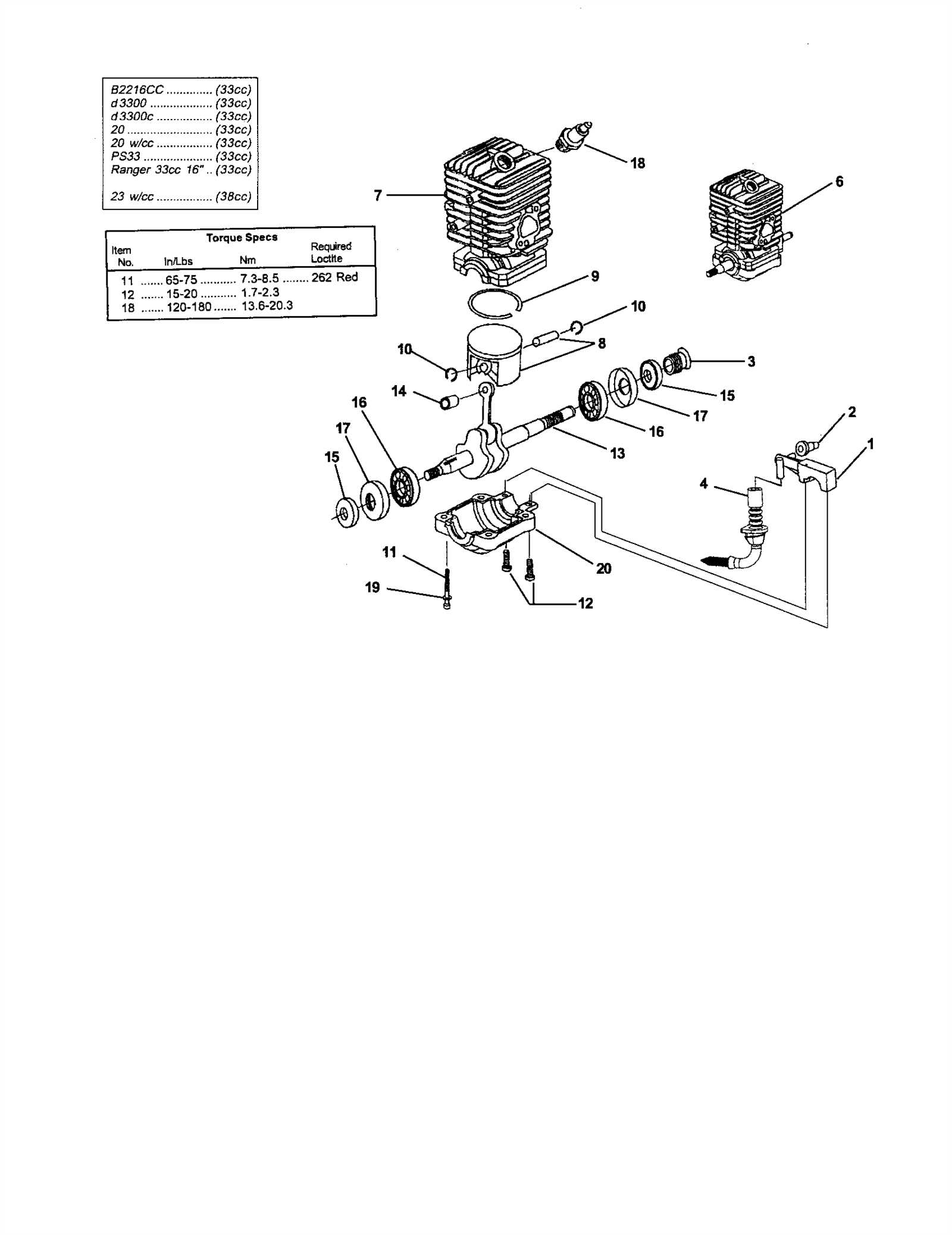 homelite 33cc chainsaw parts diagram