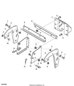 john deere e140 deck parts diagram