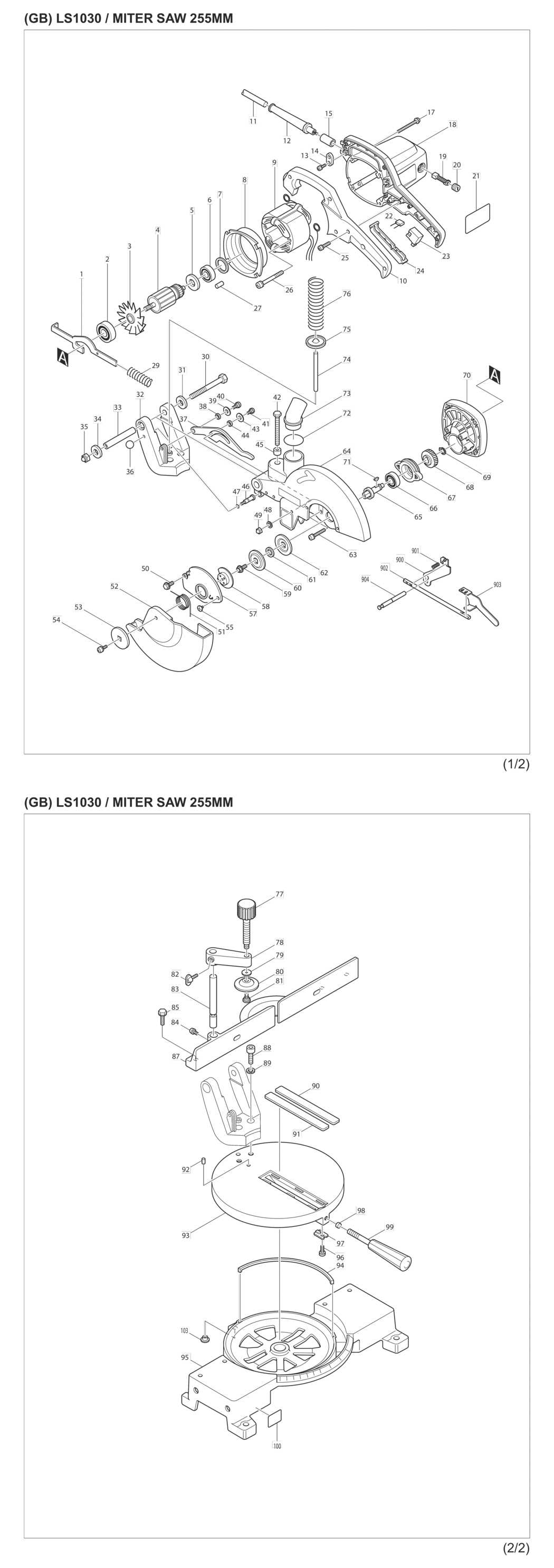 makita 6906 parts diagram